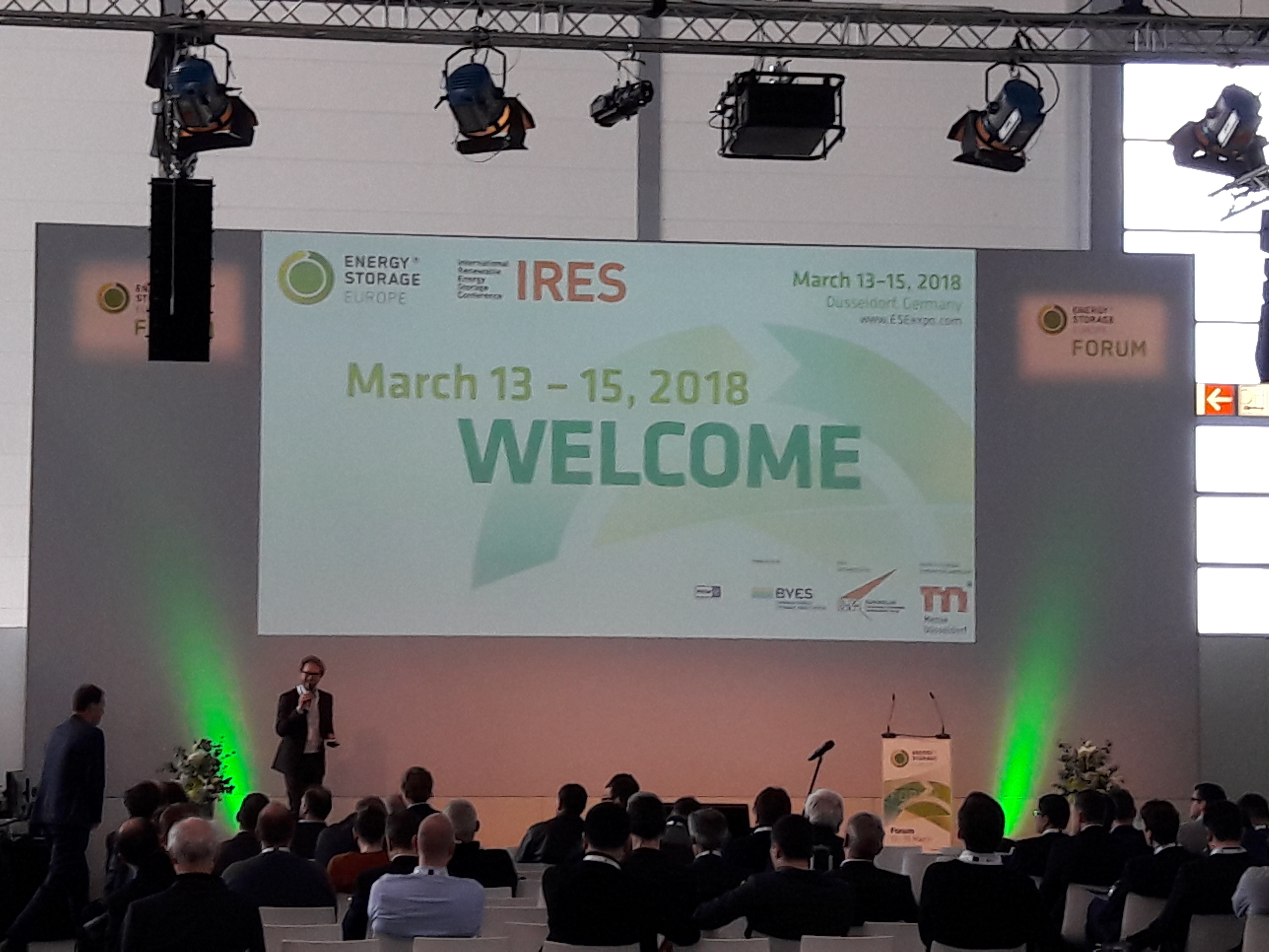 Energy Storage Europe Conference stage 2018